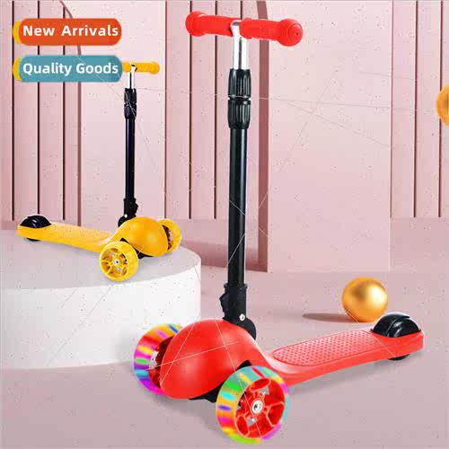 Folding children  1-3-6-8 years old music pedal single foot