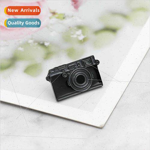 New brooch  American personalized mini digal camera alloy oi