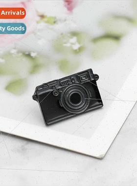 New brooch  American personalized mini digal camera alloy oi