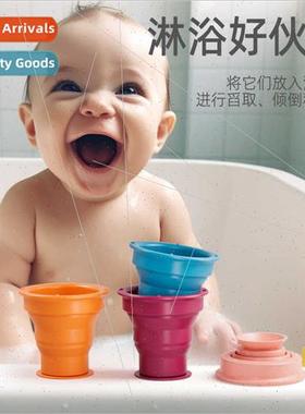 New baby bath good partner sucker stacking cup retractable c