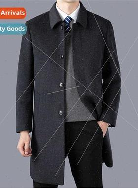 Men cashmere coat upscale double-faced cashmere coat men in