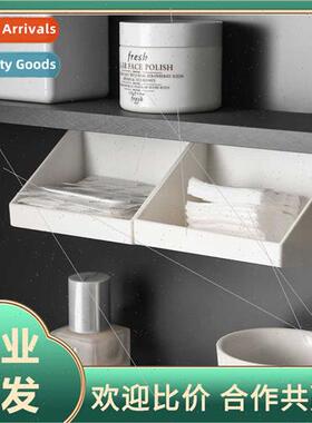 Transparent wall-mounted mirror cabinet organizer bathroom d