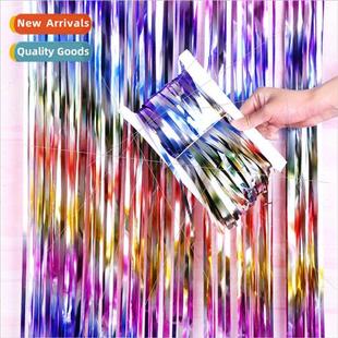 New birthday scene arrangement rain curtain wedding backdrop