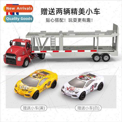 E583-001MACK remote control transporter car double-decker fl