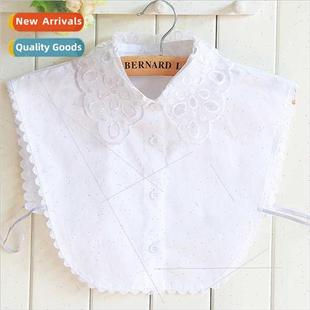 cotton winter false collar Organza Korean shirt fall