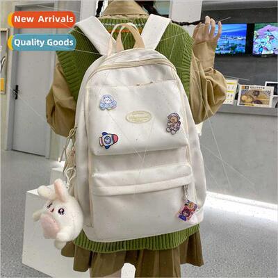 College ins badge labeling student schoolbag 2021 winter new