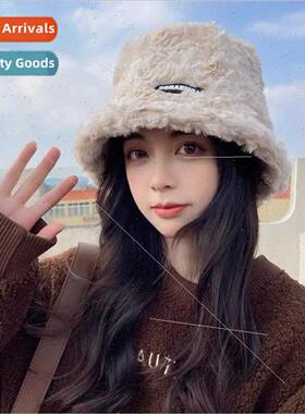 Fisherman hat children fall winter 2023 new padded warm Kore