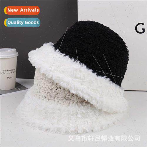 Fall winter new lamb wool basin cap Ms. outdoor winter warm