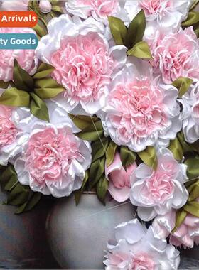 Cross Stch New DIY Vase Full Stch mple Handmade Thread Embro