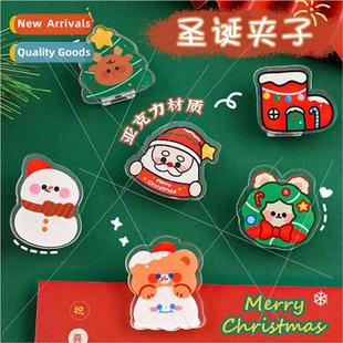 Santa Clip Claus Snowman Childr Cartoon Photo Christmas