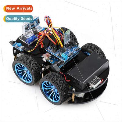 Compatible Crduino Smart Car Robot K Tracking Obstacle Avoid