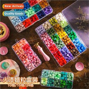lacquer separator wax transparent colorful pellets Colorful
