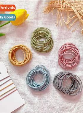 Canister 100 simple rubber band hair band Korea high elastic