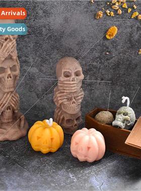 Candle Aroma licone Mould Halloween Cake Decoration Making T