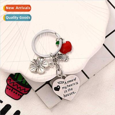 Europe Uned States Apcs my heart keychain Teachers Teacher D