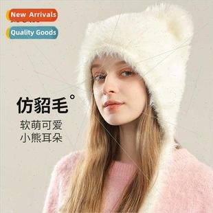 imation sable ears winter headgear cat new hair Fall cartoon