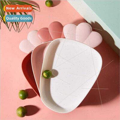 Dried fru plate radish shape plastic fru box simple modern c