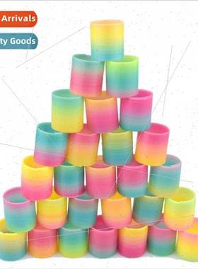 Taiwan color rainbow circle school surrounding toys spring c