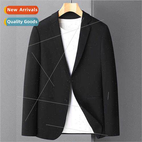 2023 new small su in youth Slim versatile solid color casual