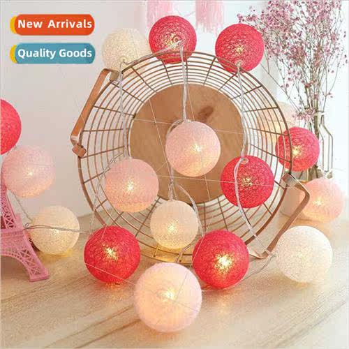 Thailcotton thread ball light string LED color lights childr