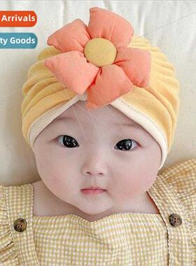 Baby hat spring fall thin cotton newborn hat female baby pri