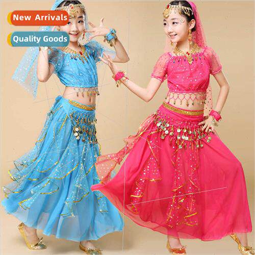 61 children belly dance permance clothing new girls Indian d