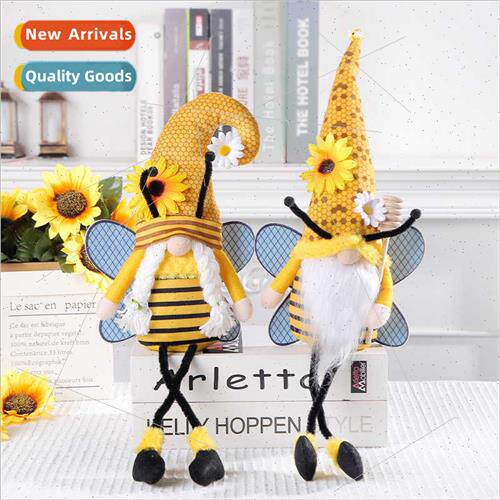 Bee Festival winged long-legged faceless doll cute gnome dol