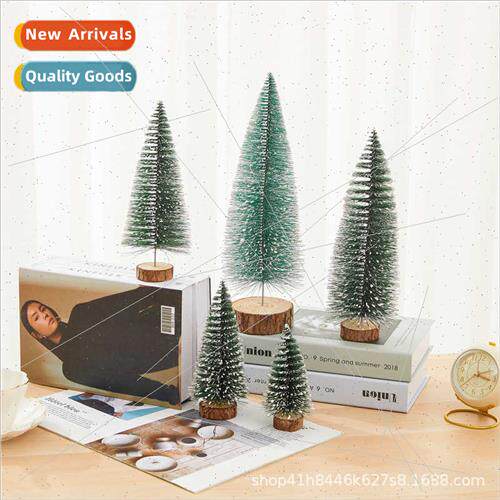 Mini Christmas Tree Cedar Dipped Whe Desktop Window Display