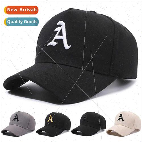 Spring Autumn new high top A letter baseball cap plus head c