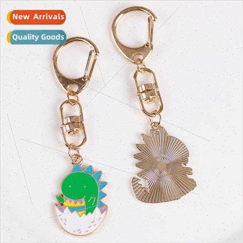 Korea hundred cute ltle dinosaur diy keychain pendant male f