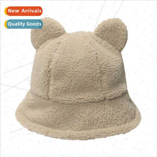 new Japanese cute bear ears warm pot hat tide female winter