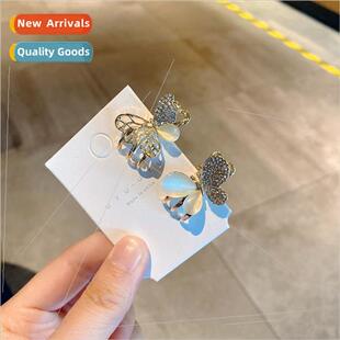 Korea super fairy hollow butterfly hair clips delicate bangs