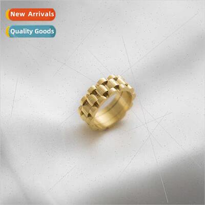 Fashion Europe ins table bandwidth  tanium steel gold plated