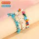 new starfish gravel Europe cute States bracelet student Uned