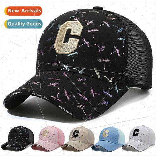 C letter baseball cap female Korean  show face small ins men