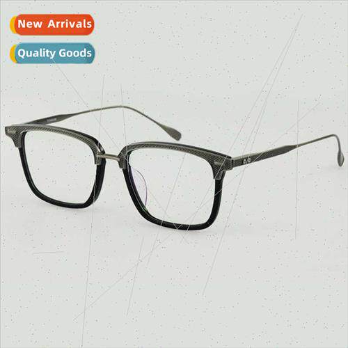 Japan plate eyeglasses frame business men da pure tanium eye