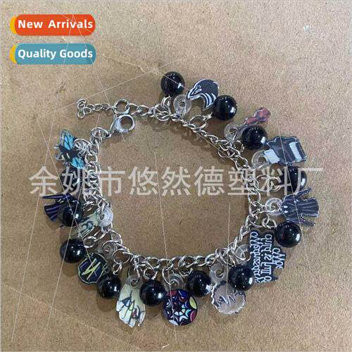 Wednesdy Adam Bracelet Cartoon Wednesday Horror Charm Bracel