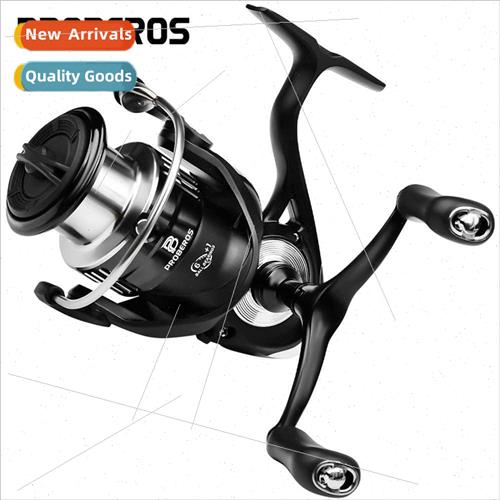 Metal Double Swing Arm Spinning Reel 6.2:1 6+1BB Long Castin