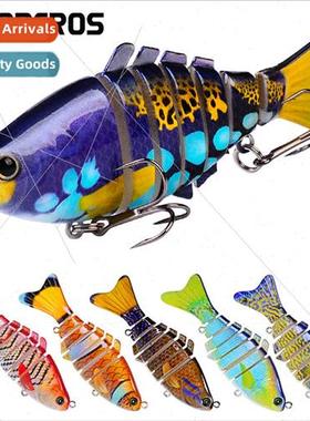 10cm Multi-Jointed Fish Road Runner Plastic Hard Ba 15.61g R