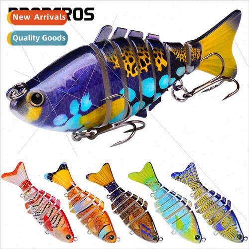 10cm Multi-Jointed Fish Road Runner Plastic Hard Ba 15.61g R
