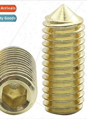 304 gold hexagonal tip machine rice screws set screws stop s