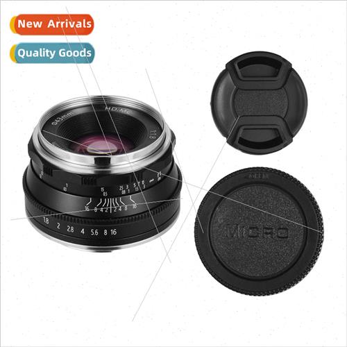 25mm F1.8 Micromanual Lens Humanistic Fixed Focus Large Aper