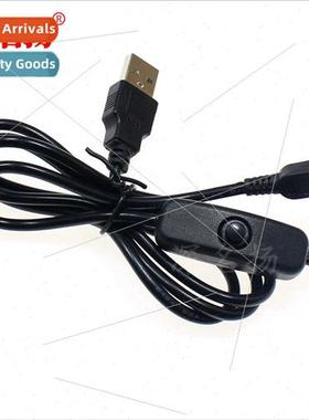 4B Power Cord 5V3A Power Swch Cable USB Type-c Micro Interfa