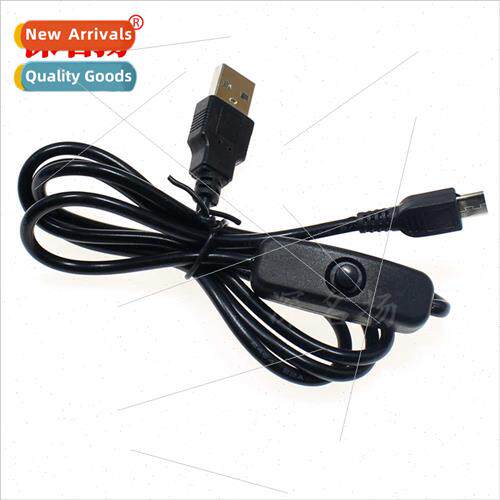 4B Power Cord 5V3A Power Swch Cable USB Type-c Micro Interfa