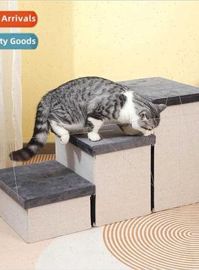 Indoor Pet Climbing Ladder Foldable Zipper Storage Stairs Do