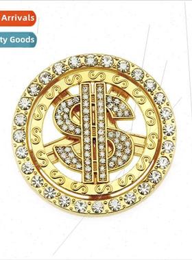 US Dollar Carousel Couple Phone Case Accessory Drilling Turn