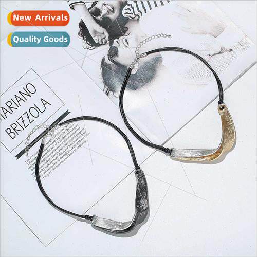 Europe Irregular Double Layers ne Shape Women Alloy Short Pa
