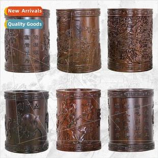 holder creative retro Ebony brush pen fashion bambo mahogany