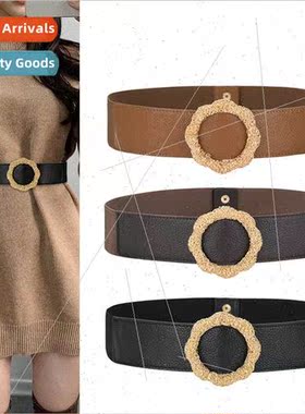 elastic wide belt female decorative nch coat dress sub waist