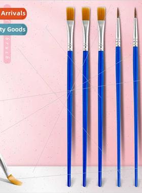 Children painting brushes graffi coloring acrylic watercolor